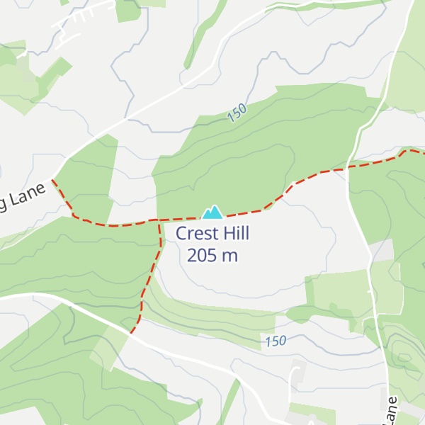 Map of Crest Hill