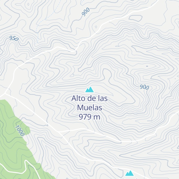 Map of Alto de las Muelas