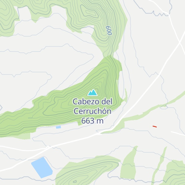 Map of Cabezo del Cerruchón