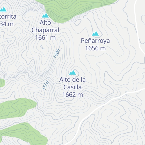 Map of Alto de la Casilla