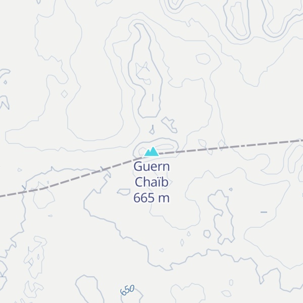 Map of Guern Chaïb