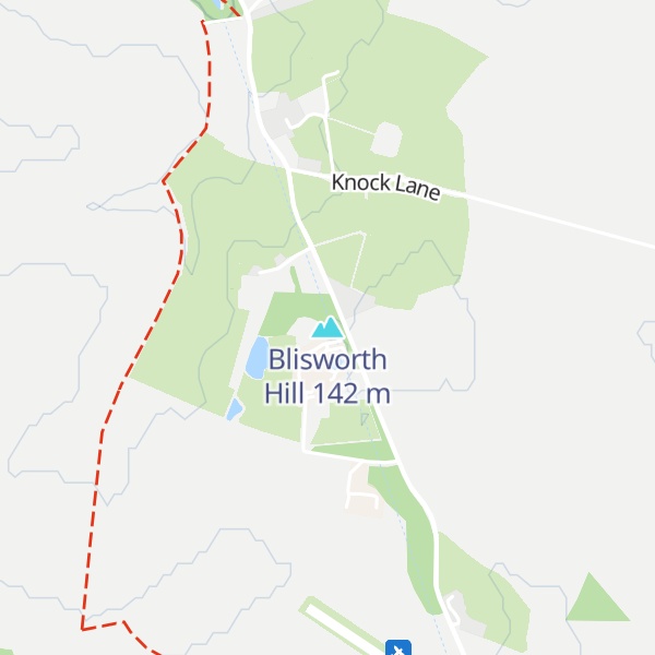 Map of Blisworth Hill