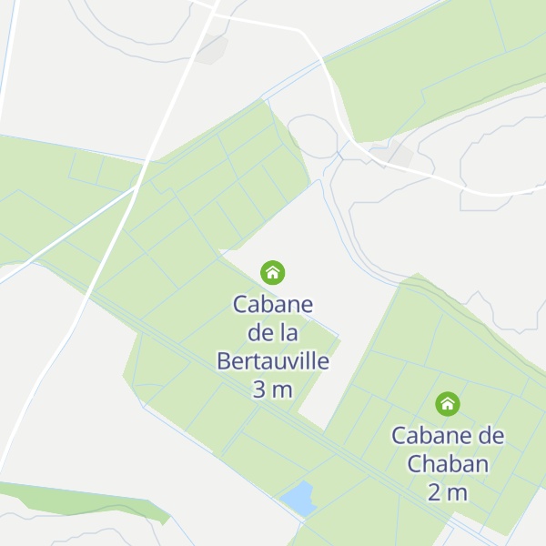 Map of Cabane de la Bertauville