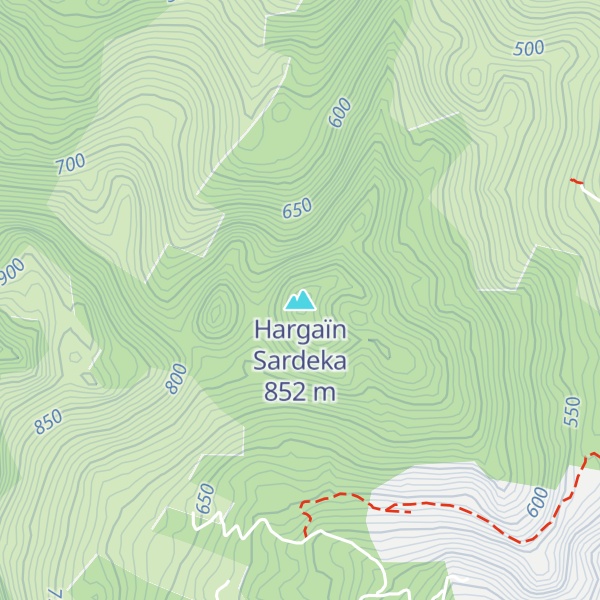 Map of Hargaïn Sardeka