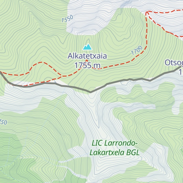 Map of Otsogorritxipia