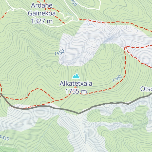 Map of Alkatetxaia