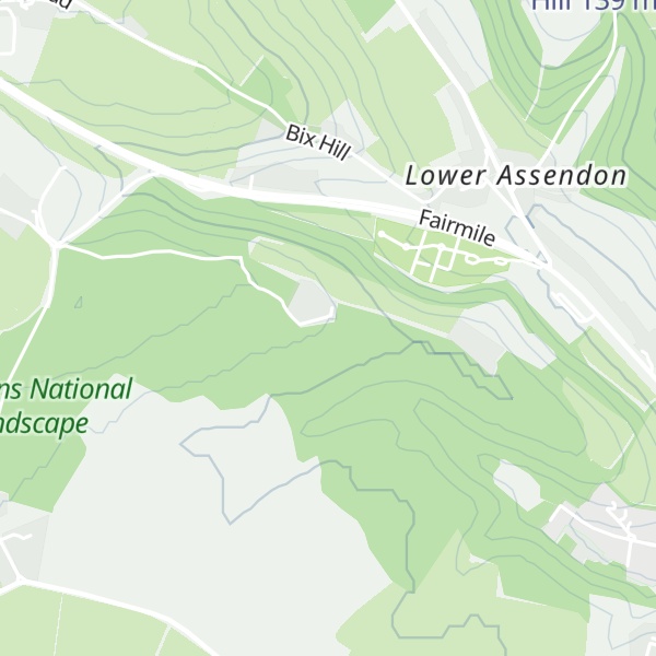 Map of Lambridge Hill