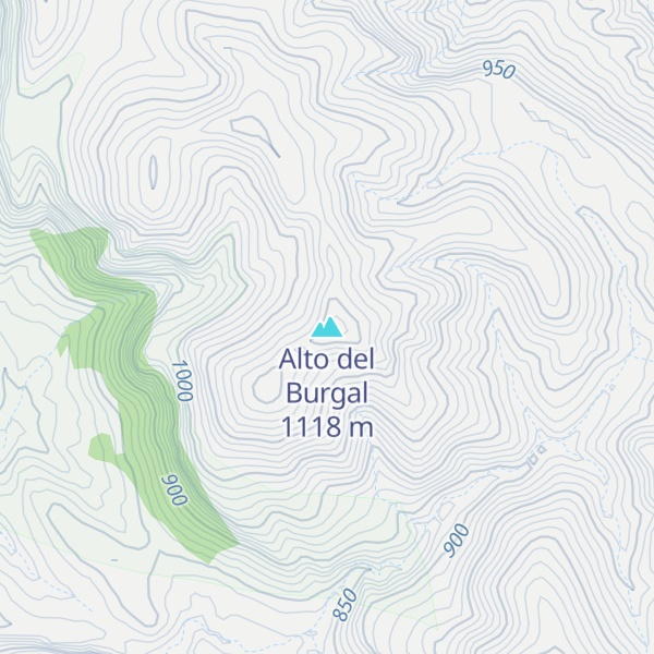 Map of Alto del Burgal