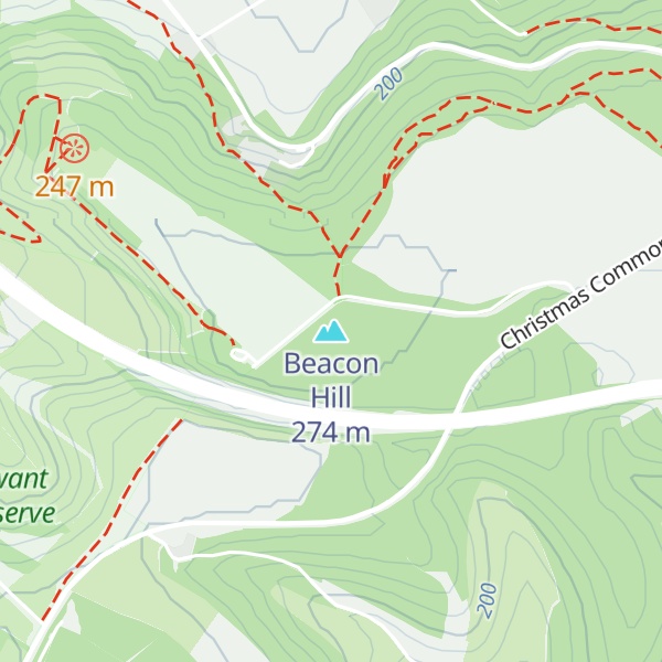 Map of Beacon Hill