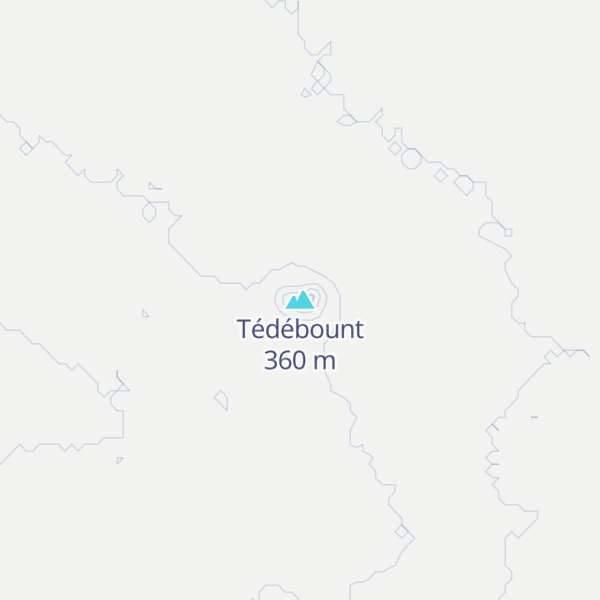 Map of Tédébount