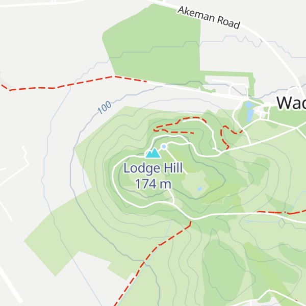 Map of Lodge Hill