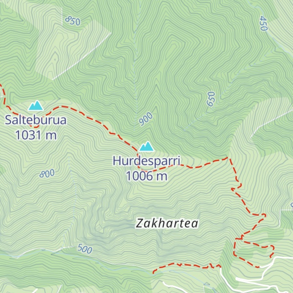 Map of Hurdesparri
