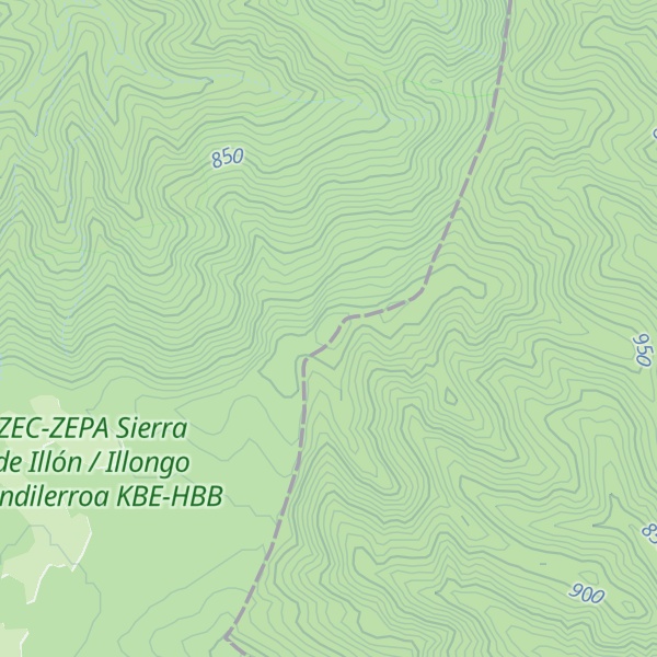 Map of Gaztateña
