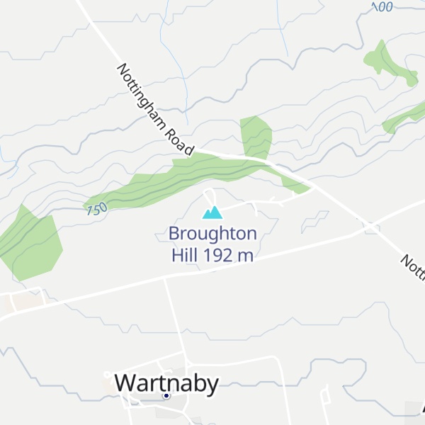 Map of Broughton Hill