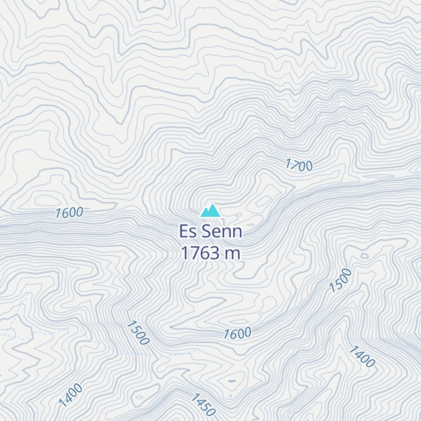 Map of Es Senn