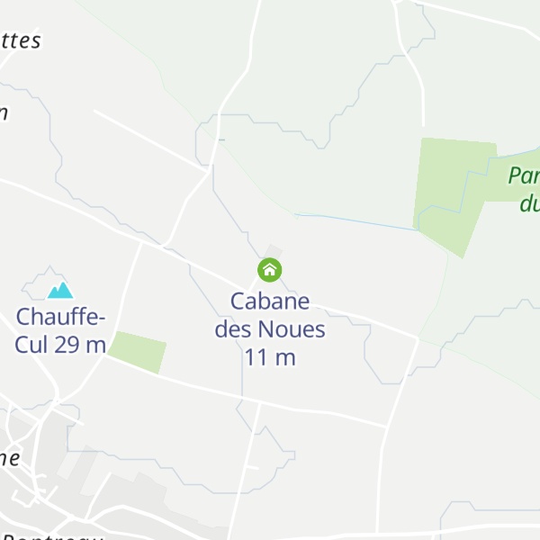 Map of Cabane des Noues