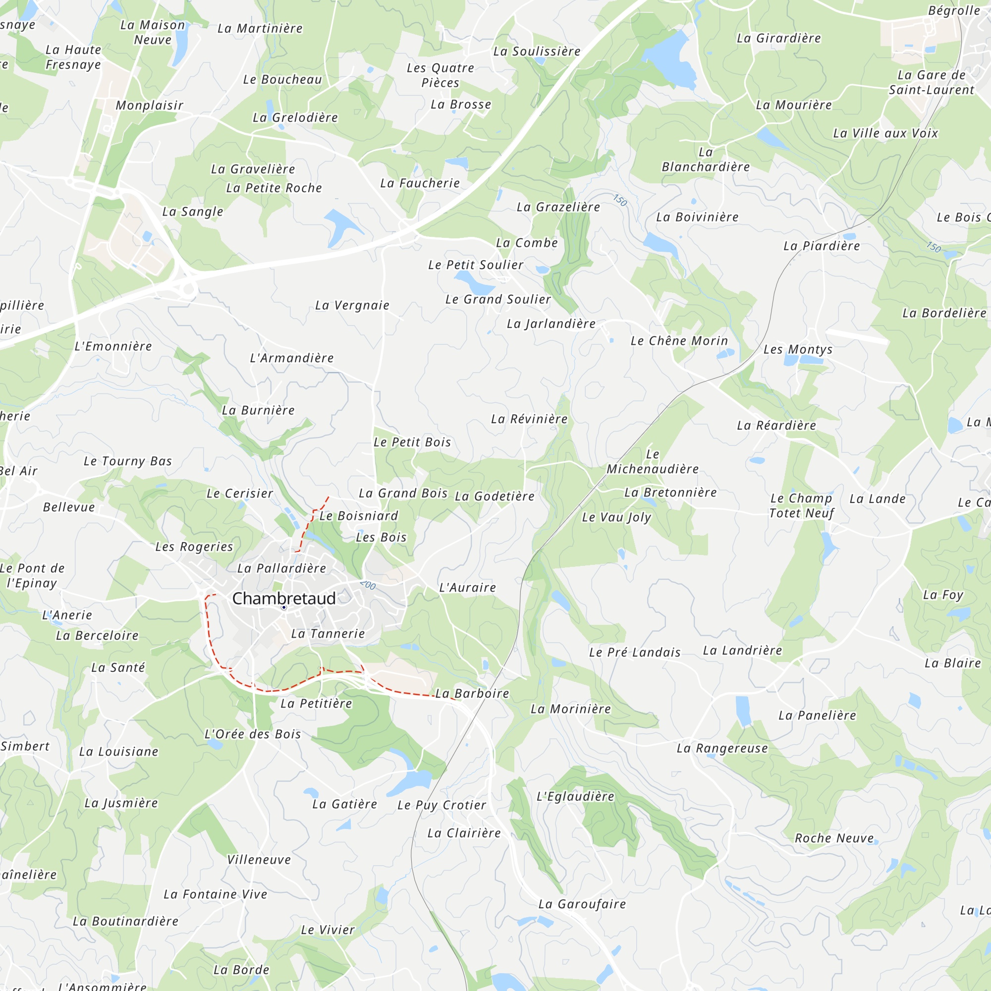 Gîte Au fil des saisons map