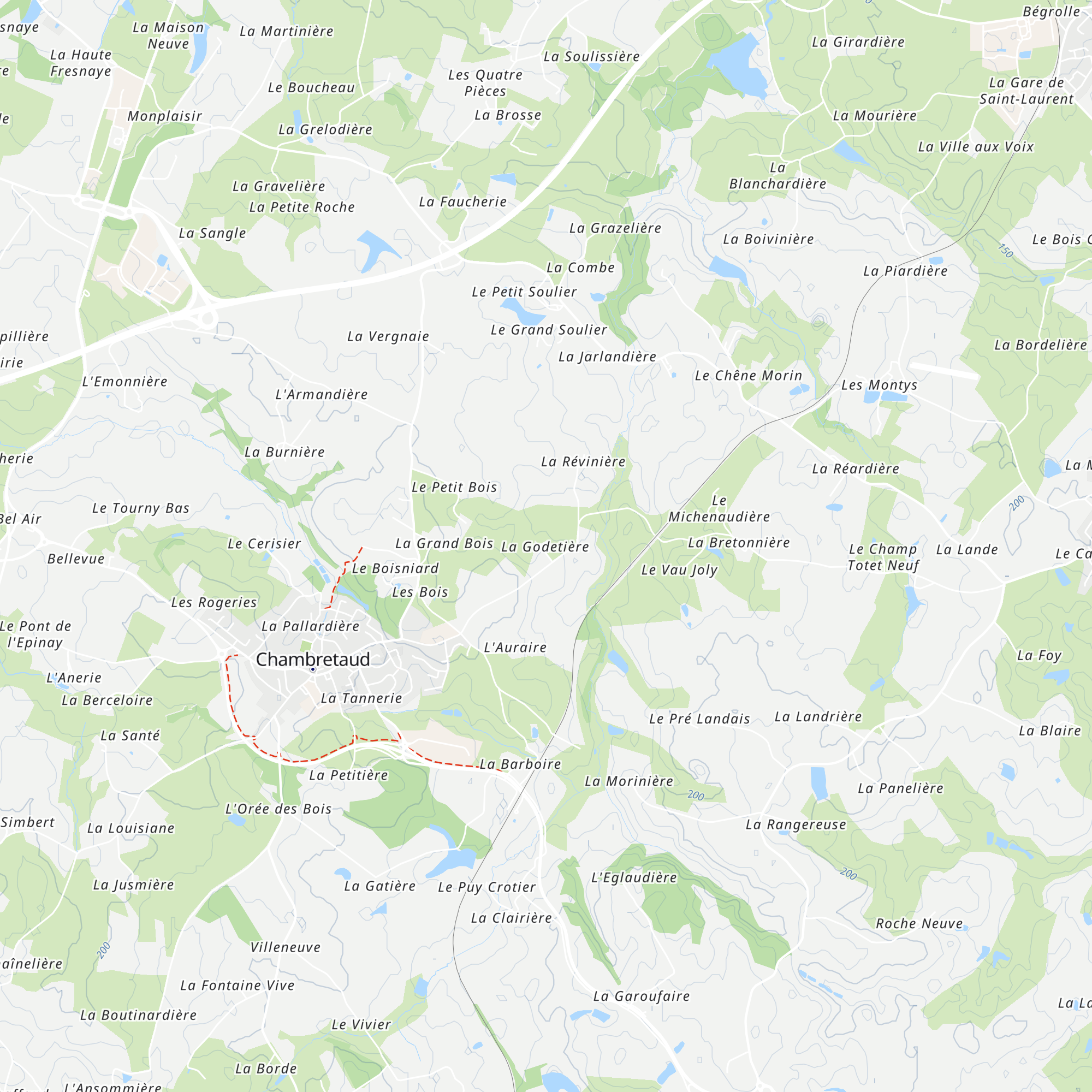 Gîte Au fil des saisons map
