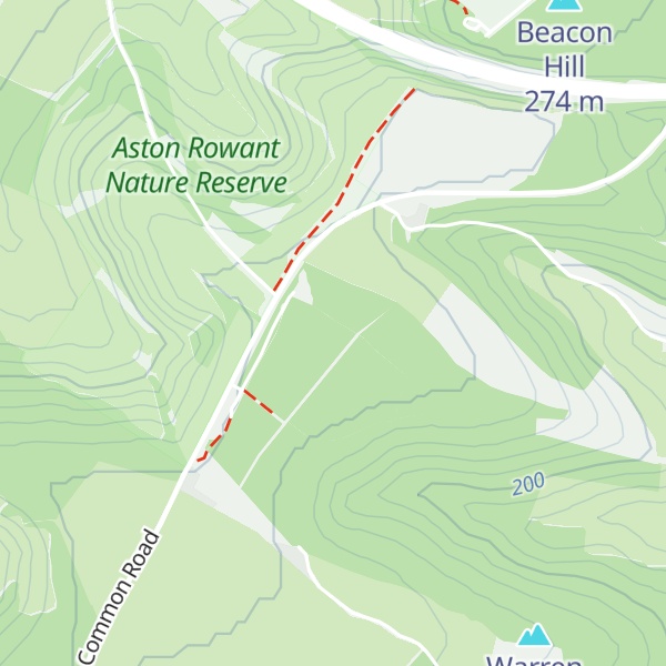 Map of Bald Hill