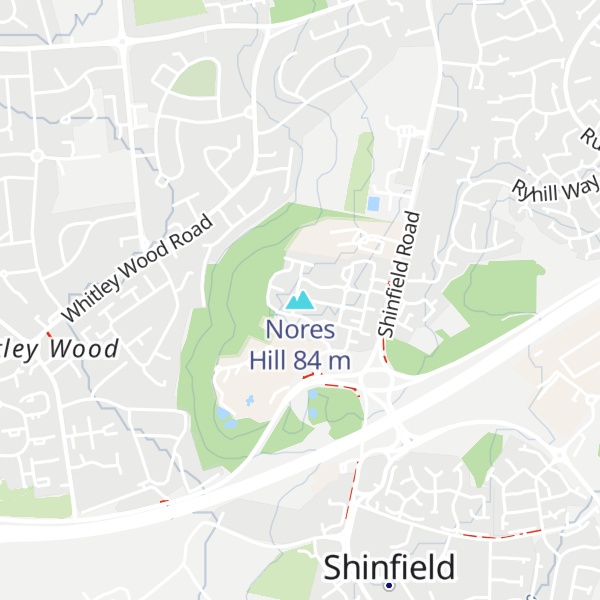 Map of Nores Hill