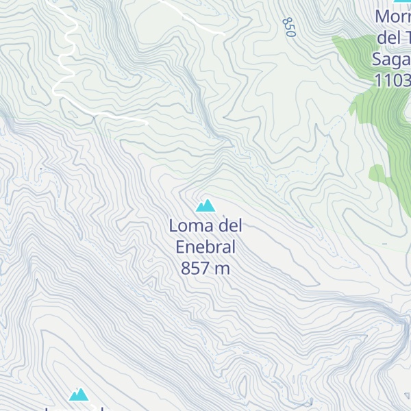 Map of Loma del Enebral