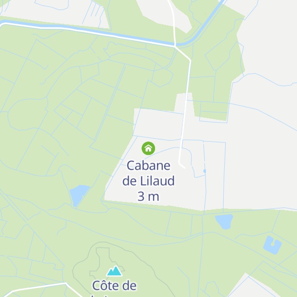 Map of Cabane de Lilaud