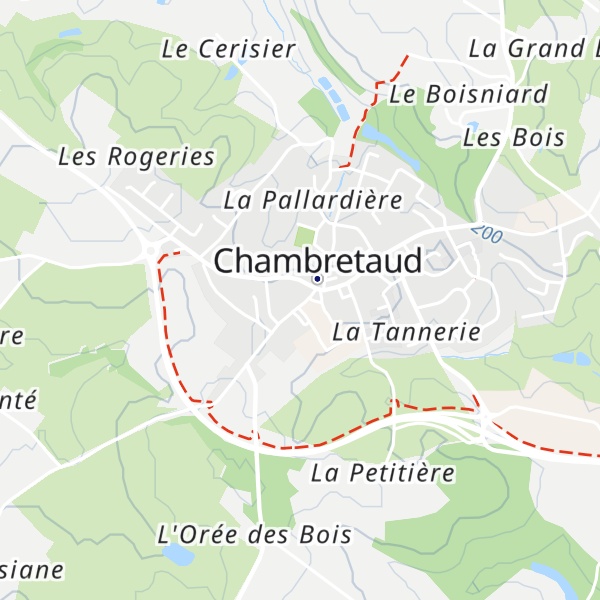 Map of Gîte L'Atelier du Tailleur
