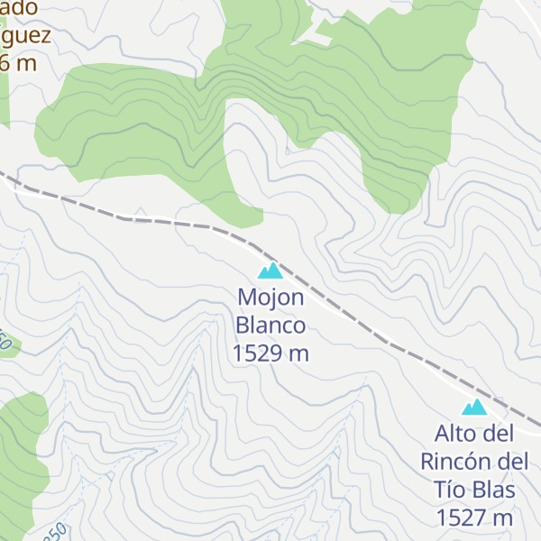 Map of Mojon Blanco