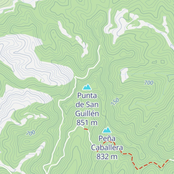 Map of Punta de San Guillén