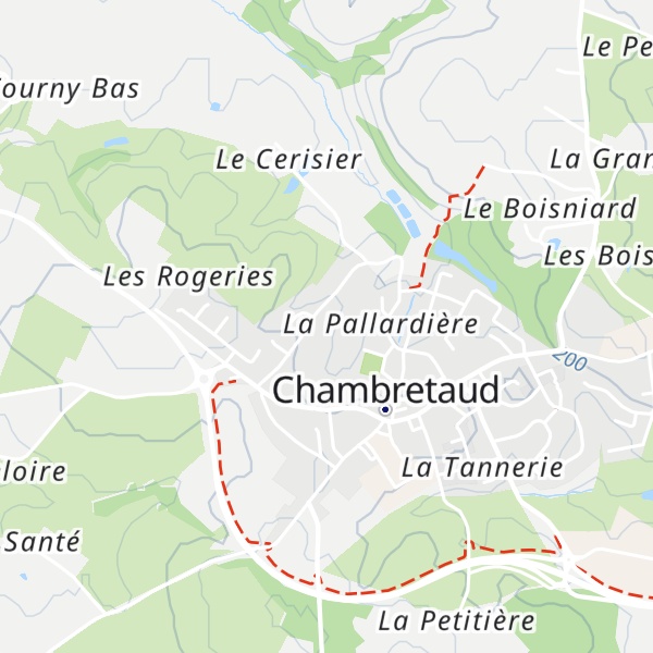 Map of Gîte La Seraphina