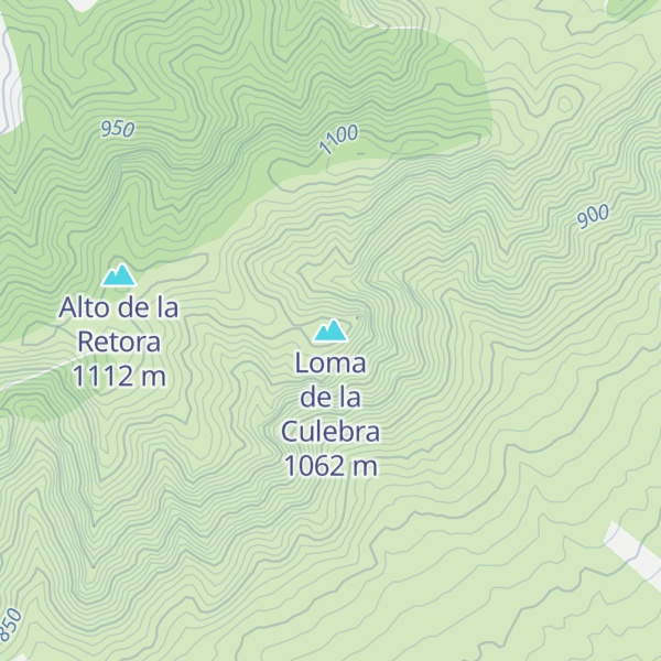 Map of Loma de la Culebra