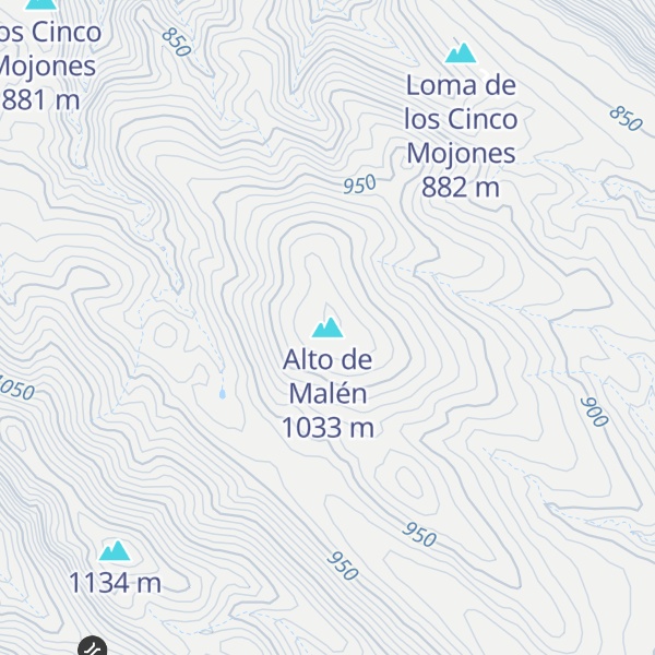Map of Alto de Malén