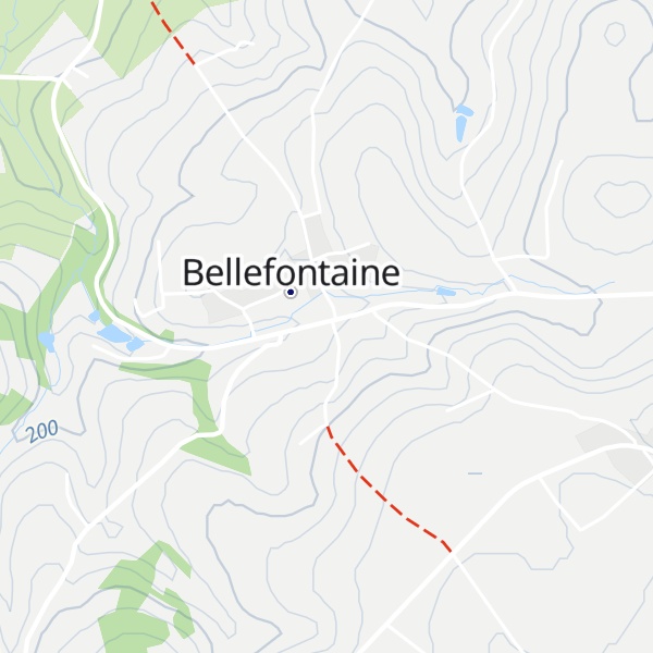Map of Gîte d'Etape