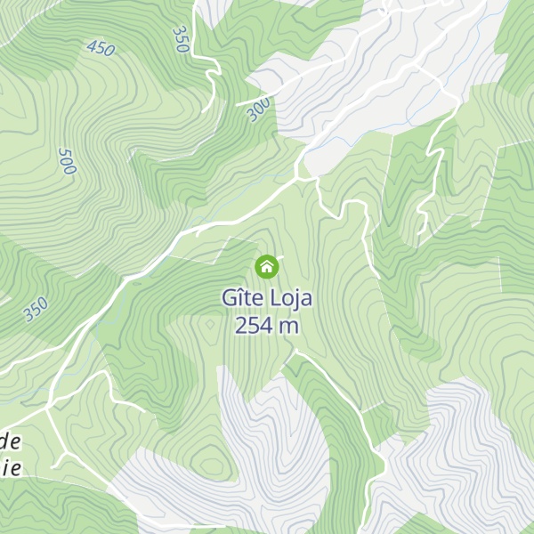 Map of Gîte Loja