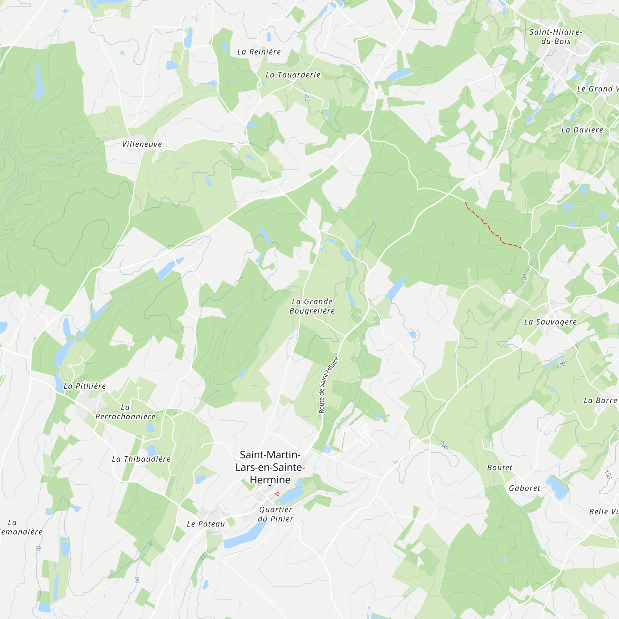 Gîtes Le Repaire map