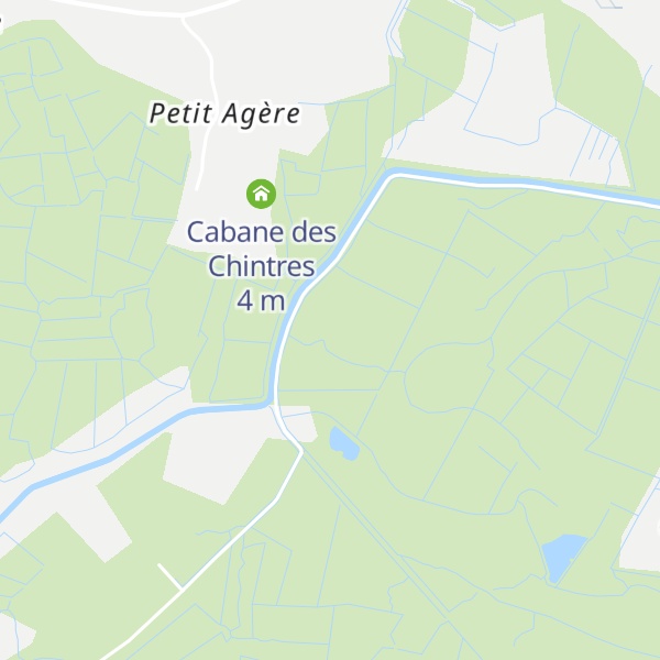Map of Cabane de la Viaude