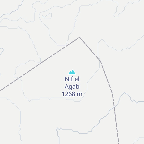 Map of Nif el Agab