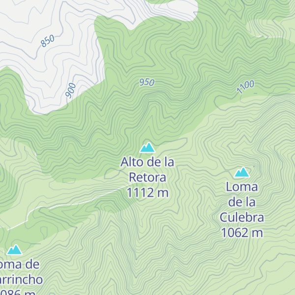 Map of Alto de la Retora