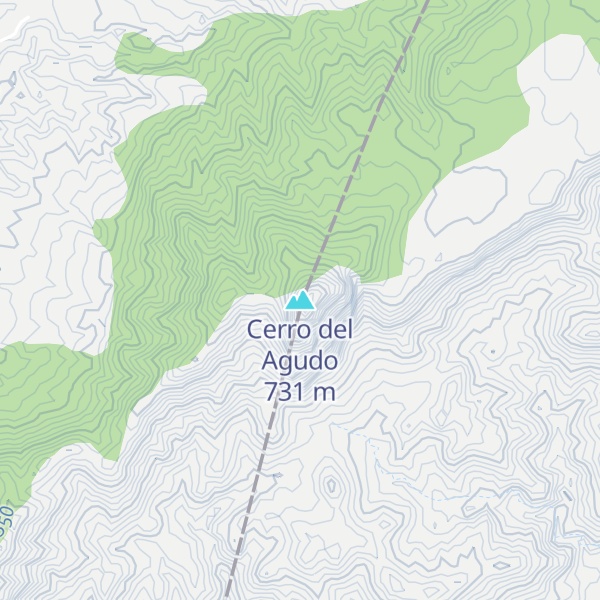 Map of Cerro del Agudo