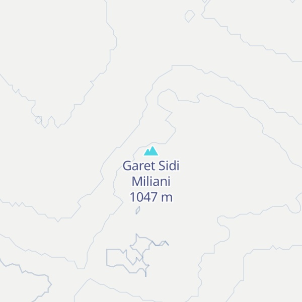 Map of Garet Sidi Miliani