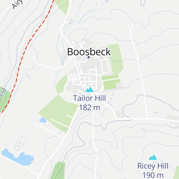 Map of Tailor Hill