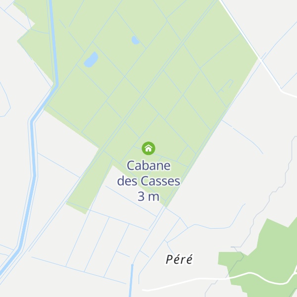 Map of Cabane des Casses