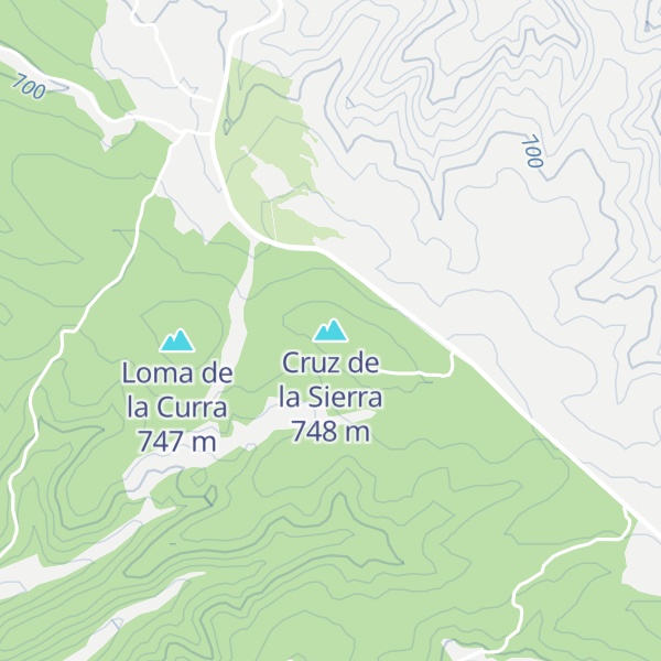 Map of Cruz de la Sierra