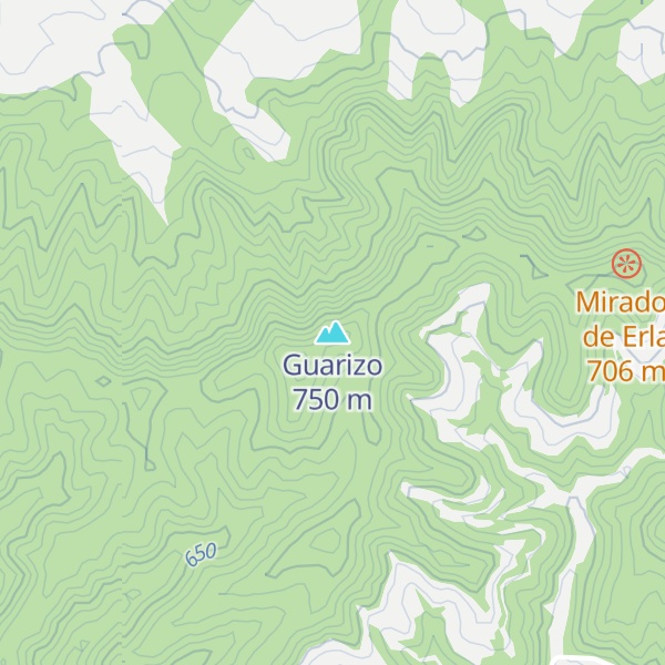 Map of Guarizo