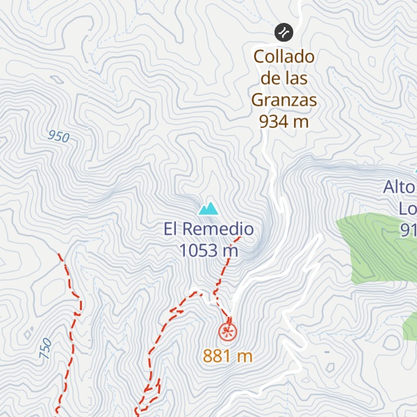 Map of El Remedio