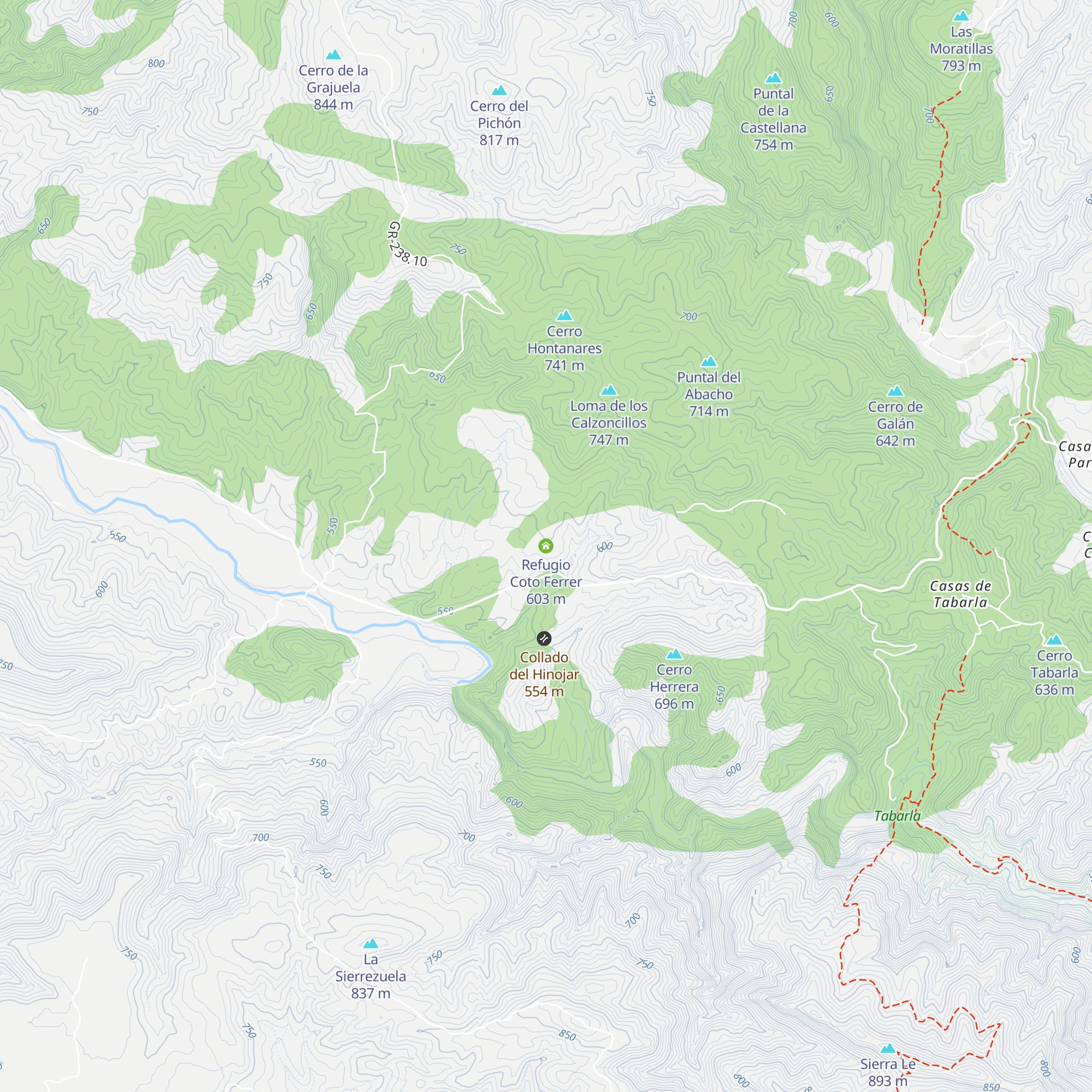 Refugio Coto Ferrer map