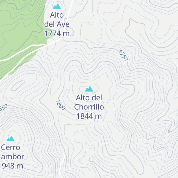 Map of Alto del Chorrillo