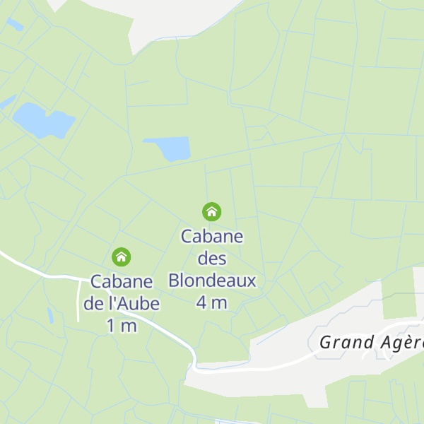 Map of Cabane des Blondeaux