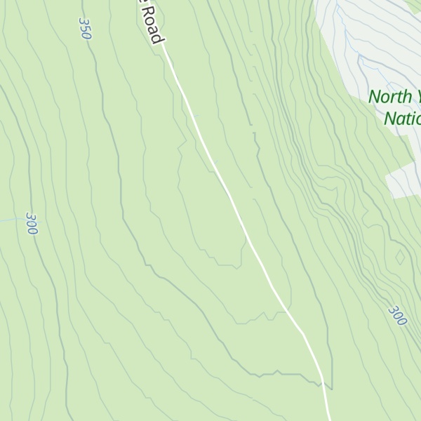 Map of Rudland Rigg