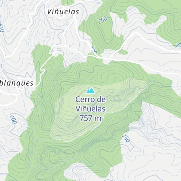 Map of Cerro de Viñuelas